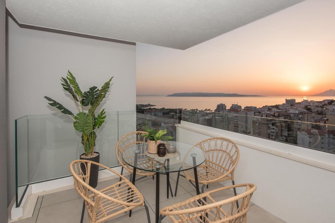 Luxury Apartment See To Sea-Sea&City View Макарська Екстер'єр фото