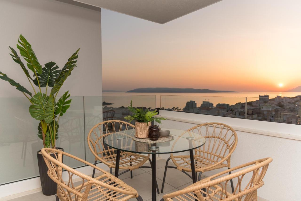 Luxury Apartment See To Sea-Sea&City View Макарська Екстер'єр фото